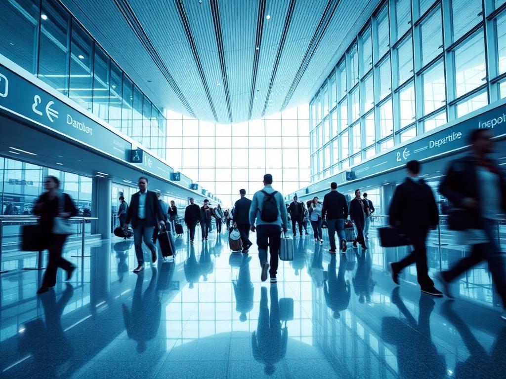 Airports environment where Viante face recognition is used