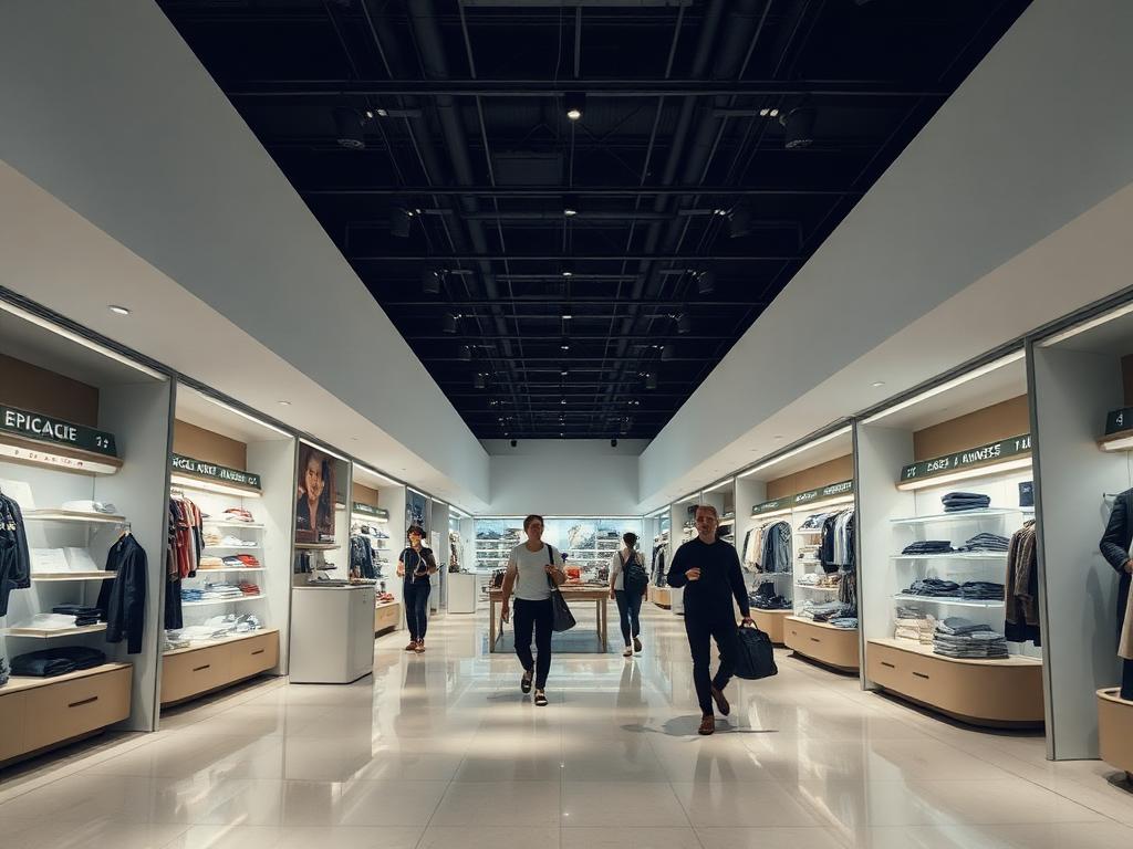 Retail environment where Viante face recognition is used